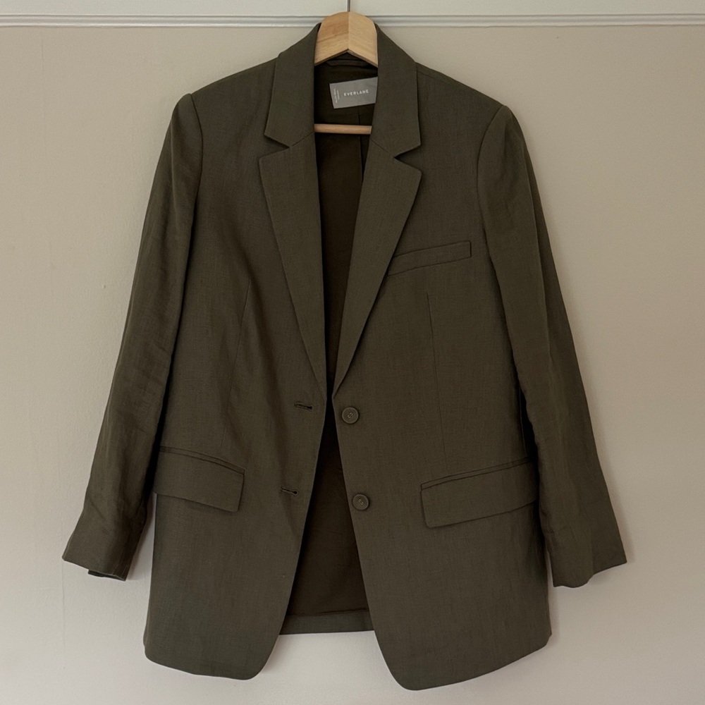 Everlane Linen Blazer